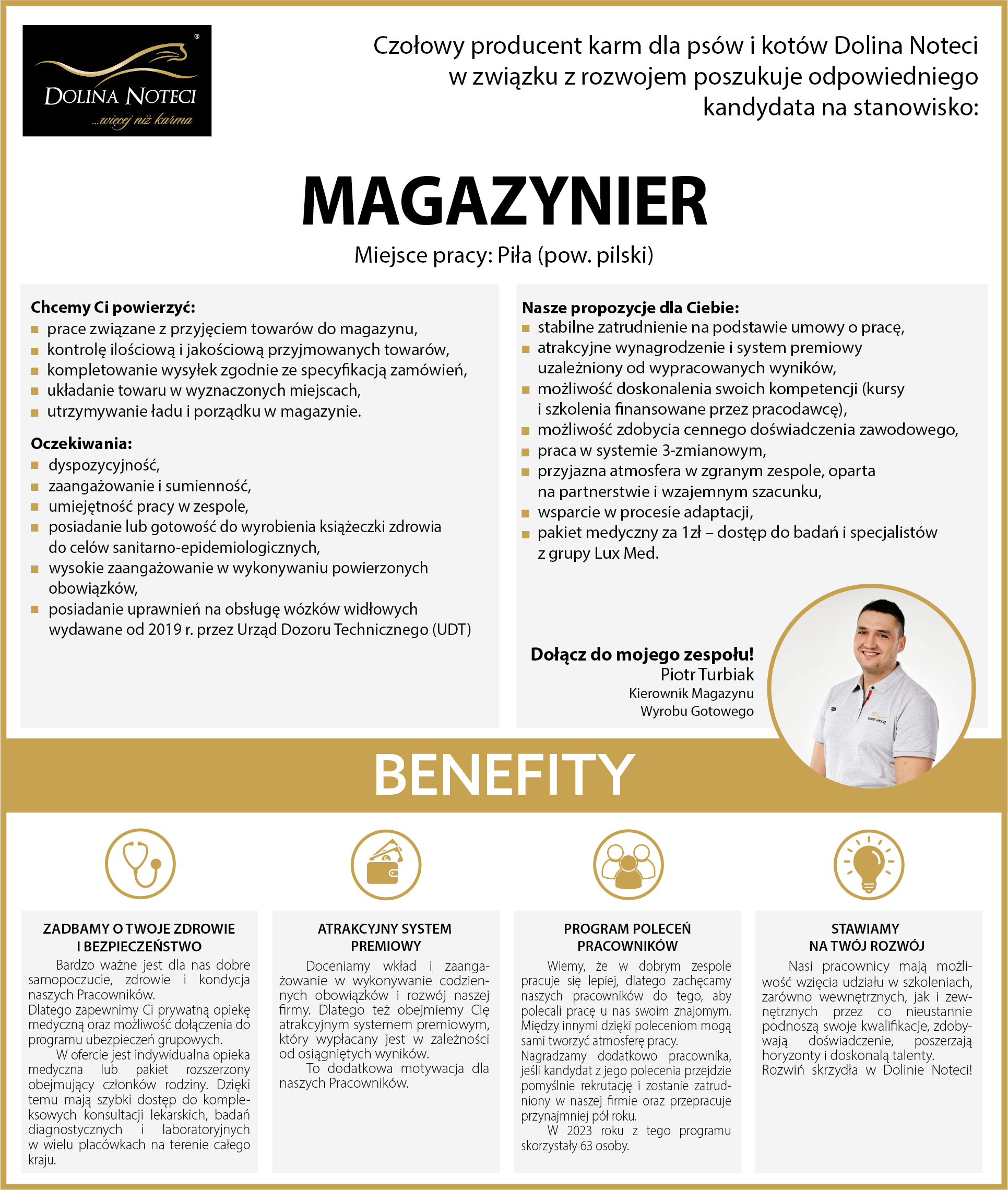 Magazynier Piła